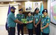 ডিএমপির ট্রাফিক-ওয়ারী বিভাগের পুলিশ সদস্যদের মাঝে গ্লুকোজ বিতরণ