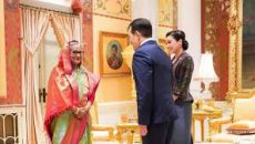 থাইল্যান্ডের রাজা-রানির সঙ্গে সৌজন্য সাক্ষাৎ শেখ হাসিনার