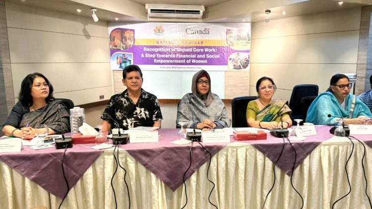 ‘নারীর অবৈতনিক কাজের স্বীকৃতি ও মূল্যায়ন ছাড়া স্মার্ট বাংলাদেশের ইকোনমি স্মার্ট হবে না’