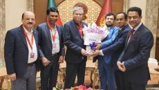 রাষ্ট্রপতির সাথে রিহ্যাব প্রতিনিধিদলের সাক্ষাৎ