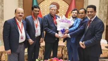 রাষ্ট্রপতির সাথে রিহ্যাব প্রতিনিধিদলের সাক্ষাৎ