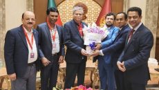 রাষ্ট্রপতির সাথে রিহ্যাব প্রতিনিধিদলের সাক্ষাৎ