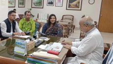 সুবর্ণ এক্সপ্রেস ট্রেন দ্রুত চালুর দাবিতে রেল মন্ত্রীর সাথে বৈঠকে (নোবিবাসক)