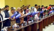 শপথ নিলেন রংপুর বিভাগের ১৯ উপজেলা চেয়ারম্যান