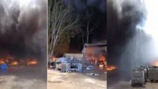 ইসরায়েলে সেনা ঘাঁটিতে ভয়াবহ আগুন