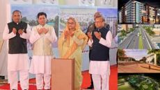 বঙ্গবাজার মার্কেটসহ চার প্রকল্পের উদ্বোধন করলেন প্রধানমন্ত্রী