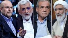 ইরানের প্রেসিডেন্ট নির্বাচন আজ, লড়েইয়ে ৪ প্রার্থী