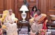 বাংলাদেশের প্রধানমন্ত্রীর নেতৃত্বে অর্থনৈতিক অগ্রগতির প্রশংসা ভারতের রাষ্ট্রপতি