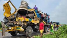 দাউদকান্দিতে গরুবোঝাই ট্রাক উল্টে নিহত ২