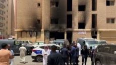 কুয়েতে শ্রমিকদের আবাসিক ভবনে অগ্নিকাণ্ডে নিহত বেড়ে ৪১