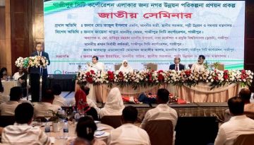 নগর পরিকল্পনায় ভবিষ্যৎ চিন্তা করে মাস্টার প্ল্যান করতে হবে