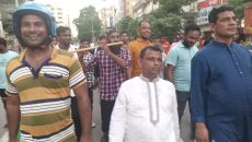 কোটা আন্দোলনের নামে অস্থিতিশীলতা ঠেকাতে মাঠে ছিলেন তাঁতীলীগ