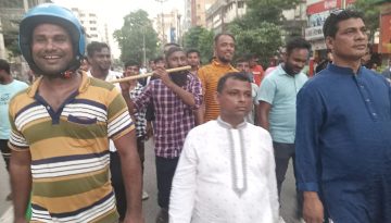 কোটা আন্দোলনের নামে অস্থিতিশীলতা ঠেকাতে মাঠে ছিলেন তাঁতীলীগ