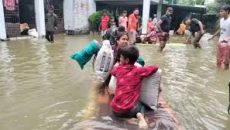 বন্যায় মৃত্যু বেড়ে ২৭, পানিবন্দি ১২ লাখেরও বেশি মানুষ