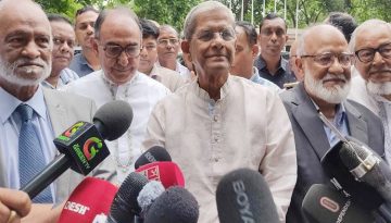 নির্বাচন নিয়ে কোন আলোচনা হয়নি : মির্জা ফখরুল