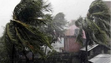 ৬০ কিমি বেগে ঝড়ের আভাস