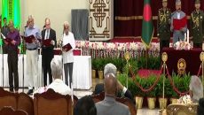 শপথ নিলেন আরও চার উপদেষ্টা