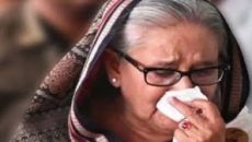 দেশ ছাড়ার আগে রাষ্ট্রপতির কাছে পদত্যাগপত্র দেন শেখ হাসিনা