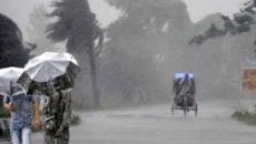 দশ জেলায় ৬০ কিলোমিটার বেগে ঝড়সহ বজ্রবৃষ্টির শঙ্কা