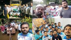 মাধবপাশা ভলান্টিয়ার্সের উদ্যোগে বন্যার্তদের মাঝে ত্রাণ বিতরণ