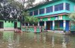 অর্ধ কিলোমিটার রেললাইনে পানি, ১৯টি প্রাথমিক বিদ্যালয়ের কার্যক্রম বন্ধ