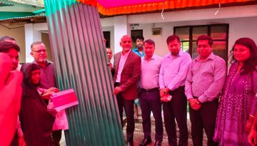 ঘূর্ণিঝড় রিমালে ক্ষতিগ্রস্থদের মাঝে মানবিক সহায়তা প্রদান