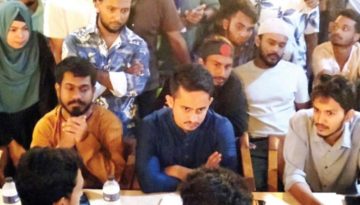 মুন্সীগঞ্জ সফরে সমন্বয়ক সারজিস আলম