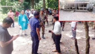 মাদারীপুরে সুনীল গঙ্গোপাধ্যায়ের পৈতৃক ভিটা দখল মুক্ত করলো প্রশাসন