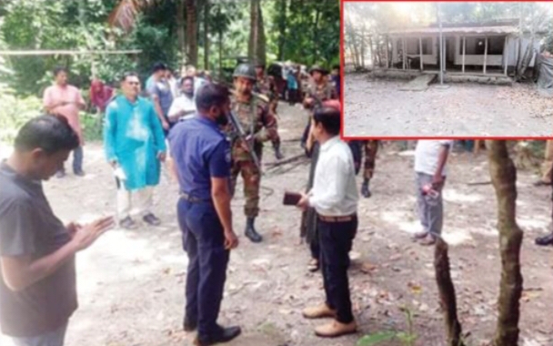 মাদারীপুরে সুনীল গঙ্গোপাধ্যায়ের পৈতৃক ভিটা দখল মুক্ত করলো প্রশাসন