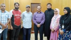 বাউবি উপাচার্যের কাছে এসএসএইচএল শিক্ষার্থীদের নয় দফা দাবি