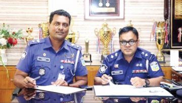 নেত্রকোণায় নবাগত পুলিশ সুপারের যোগদান