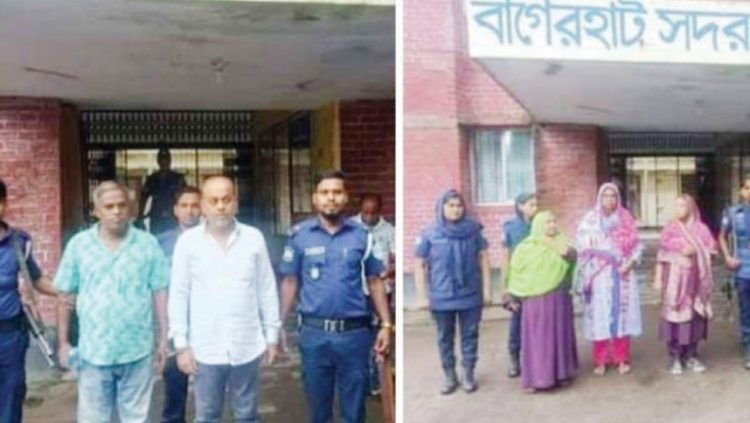 বাগেরহাট জেলা শ্রমিক লীগ ও কৃষকলীগের সভাপতিসহ গ্রেপ্তার ৫