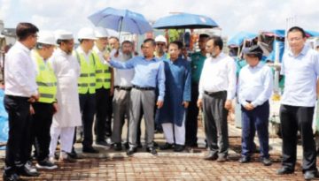 ঢাকা এলিভেটেড এক্সপ্রেসওয়ের প্রকল্প পরিদর্শন করেছেন সড়ক ও মহাসড়ক বিভাগের সিনিয়র সচিব