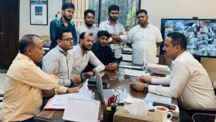 সুবর্ণচর এক্সপ্রেস ট্রেন দ্রুত চালুর দাবিতে ‘নোবিবাস’ এর ৬ষ্ট বারের মতো স্মারকলিপি প্রদান