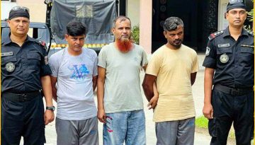 কাশিমপুর কারাগার থেকে পলাতক তিন ফাঁসির আদেশ প্রাপ্ত আসামি গ্রেপ্তার