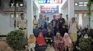 অবৈধ অনুপ্রবেশের অভিযোগে আগরতলায় ১১ বাংলাদেশি আটক