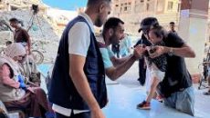 গাজায় পোলিও ক্যাম্পেইন এলাকার বাইরে নিহত আরও ৩৫