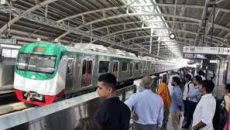 বিকেল থেকে চলছে মেট্রো, খুলল কাজীপাড়া স্টেশন