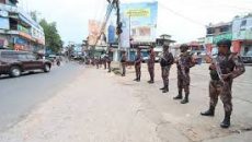 অবরোধ ও ধর্মঘটে অচল রাঙামাটি