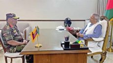 প্রধান উপদেষ্টার সঙ্গে সেনাপ্রধানের সাক্ষাৎ