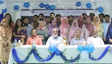 আইএসইউ’র সিএসই ডিপার্টমেন্টের দ্বিতীয় ও তৃতীয় ব্যাচের শিক্ষার্থীদের বিদায় সংবর্ধনা