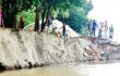 পদ্মা ও মহানন্দার পানি বৃদ্ধিতে ভাঙনের ভয়াবহ রূপ