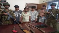 নোয়াখালীতে অবৈধ অস্ত্র নিয়ে টিকটক, গ্রেপ্তার ৫