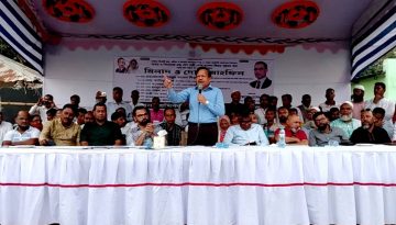 শান্তিময় বাংলাদেশ গড়তে আমরা লড়াই করে যাবো: অ্যাড. শিমুল বিশ্বাস