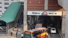 মেট্রোরেলের মিরপুর-১০ স্টেশনের ট্রায়াল রান আগামীকাল