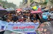 নীলক্ষেত অবরোধ করেছে ৭ কলেজের শিক্ষার্থীরা