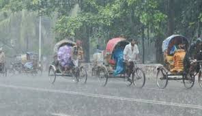 রাজধানীতে রাতভর বৃষ্টি, সকালে ভোগান্তি