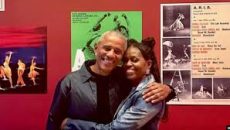 মিশেলের ছবি পোস্ট করলেন বারাক ওবামা