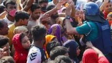 আশুলিয়ায় শ্রমিক-পুলিশ সংঘর্ষ, আহত ৪