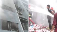 বরিশাল শের-ই-বাংলা মেডিকেলের আগুন, নিয়ন্ত্রণে ৯ ইউনিট